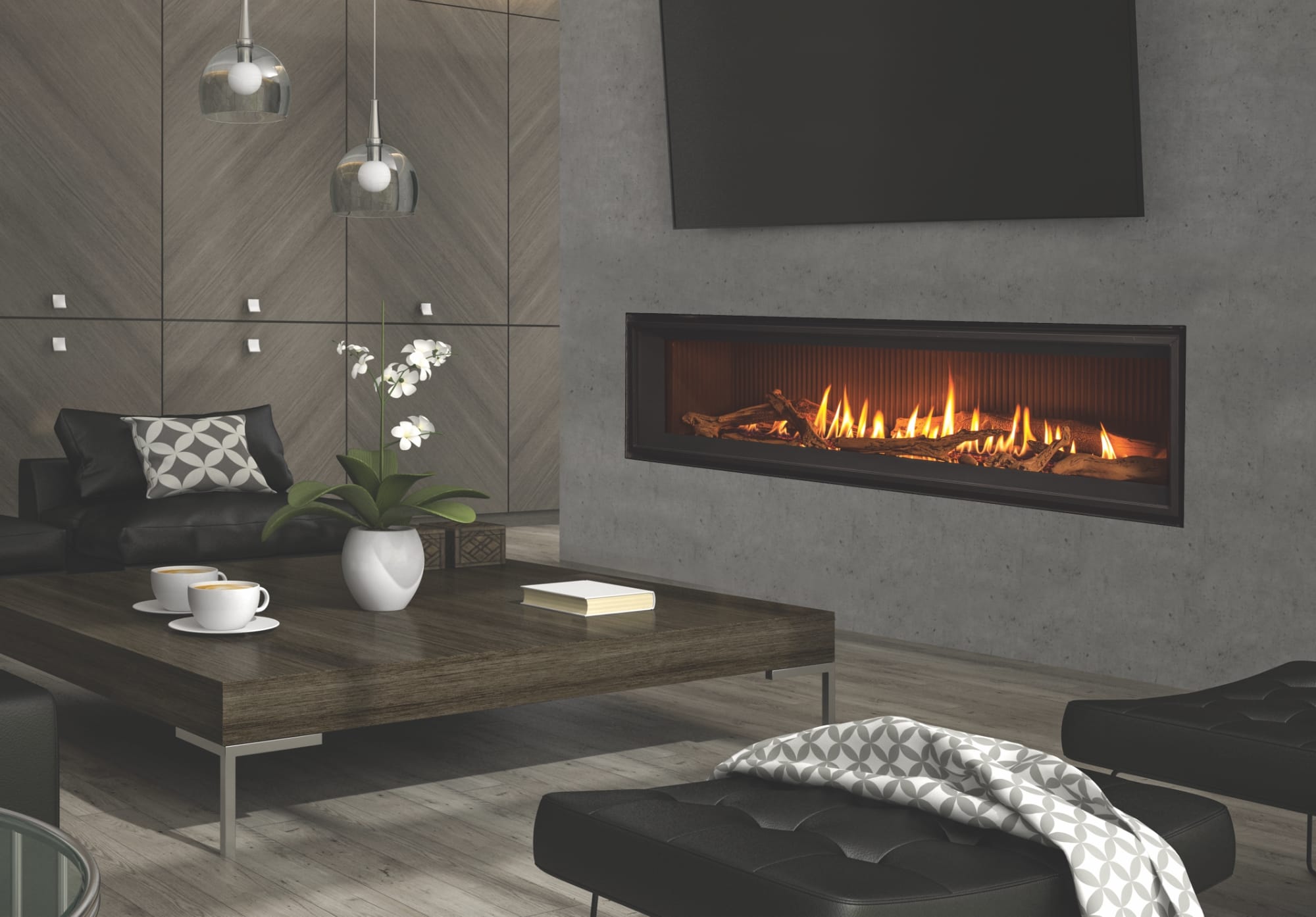 Enviro C60 Linear Gas Fireplace