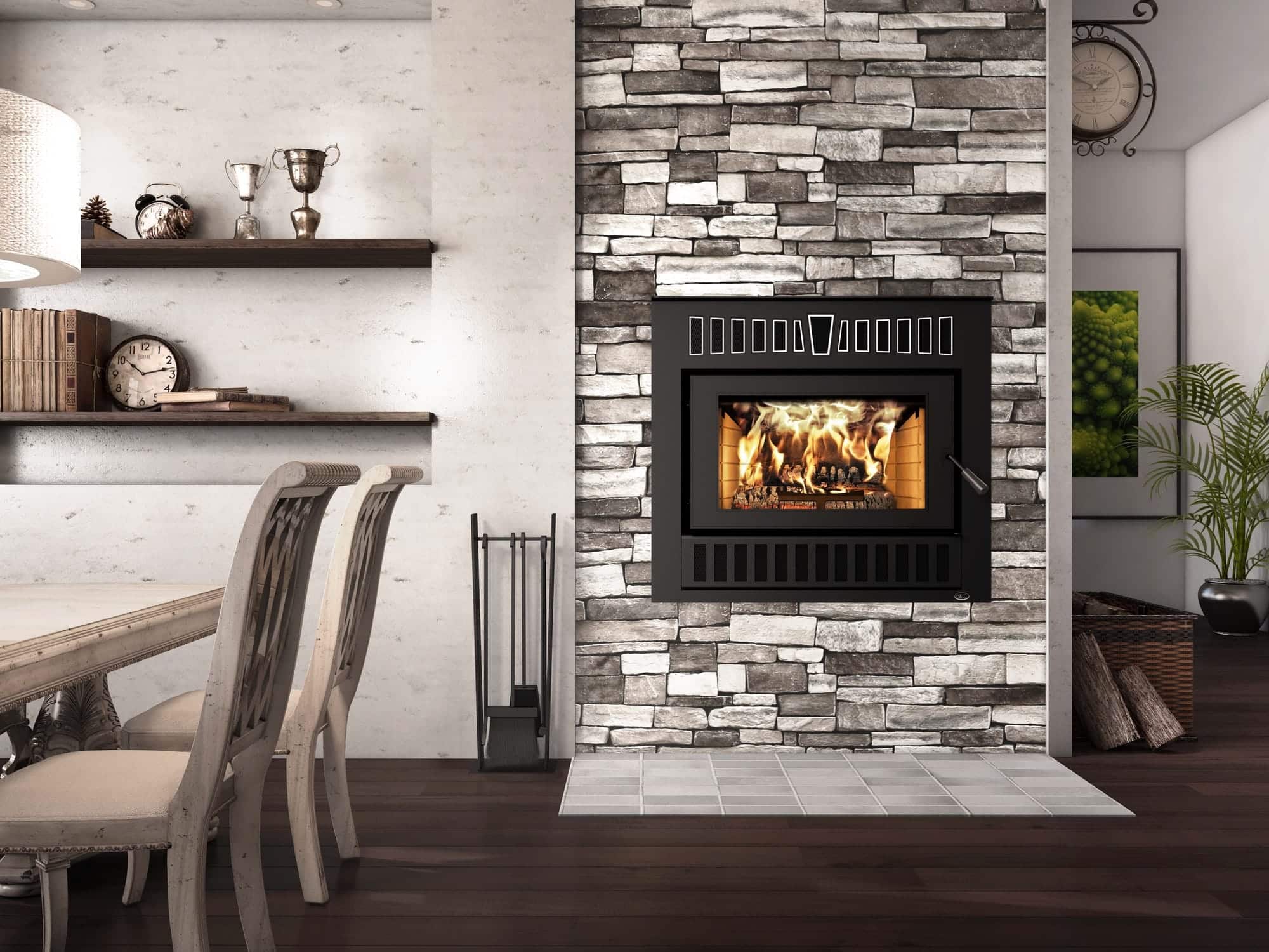 Valcourt FP14 Wood Zero Clearance Fireplace