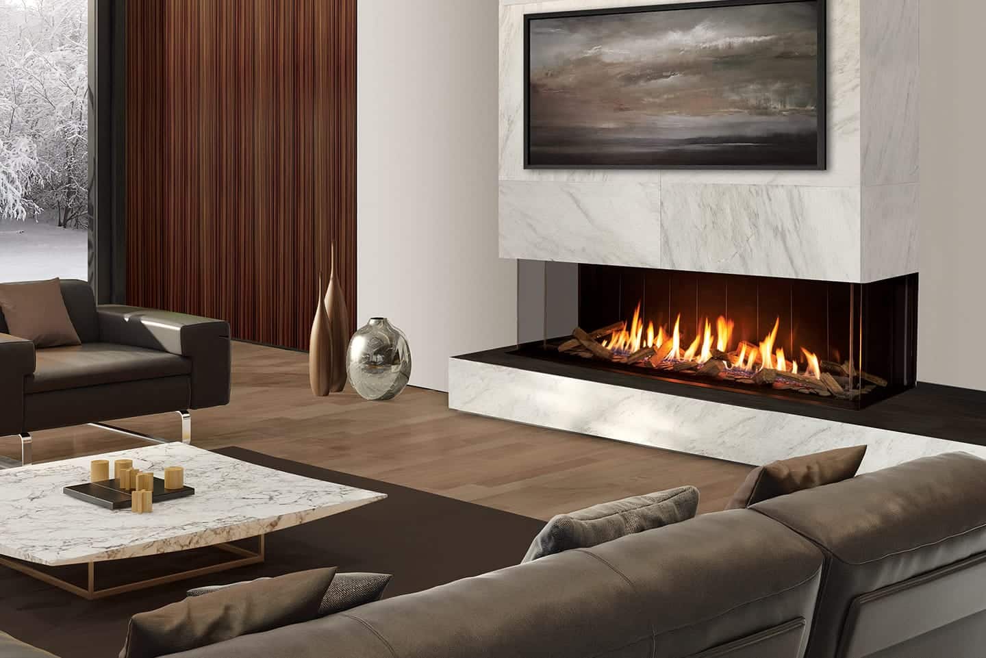 U70 Urbana Gas Fireplace